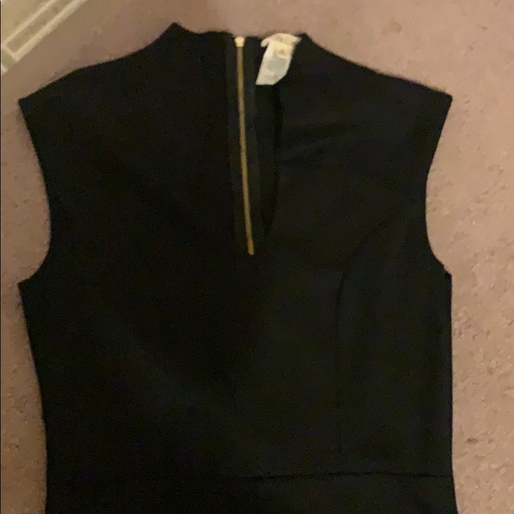 Black midi dress - Picture 2 of 4